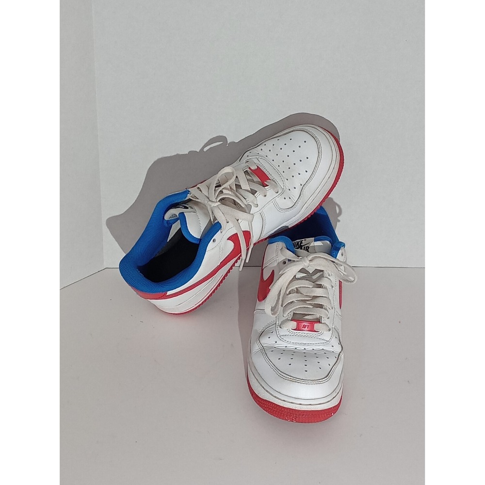 Nike Air Force 1 Low White Red Blue Sneakers Shoes AQ 3778-992